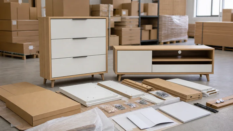 Ecommerce cabinet furniture packaging and sourcing reference