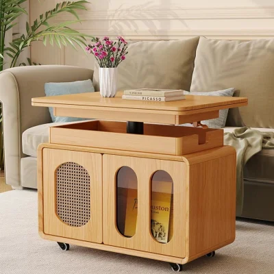 Height Adjustable Storage Coffee Table product image 3