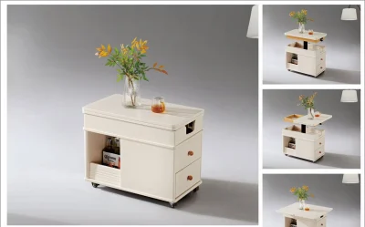 Cream Lift Top Coffee Table product image 1